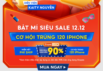 50+ Mã Giảm Giá Shopee Lúc 0H Thứ Hai 11/12