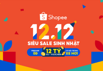 Toàn bộ 999+ Mã Giảm Giá Shopee Siêu Sale Sinh Nht 12/12